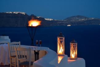 Deluxe Suite with Indoor Plunge Pool and Caldera View