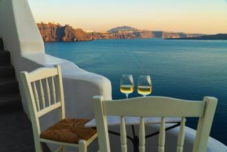 Deluxe Suite with Indoor Plunge Pool and Caldera View